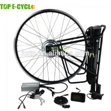 Kit de conversion de moteur de moyeu sans brosse de roue de vélo électrique TOP ebike 36v 250w